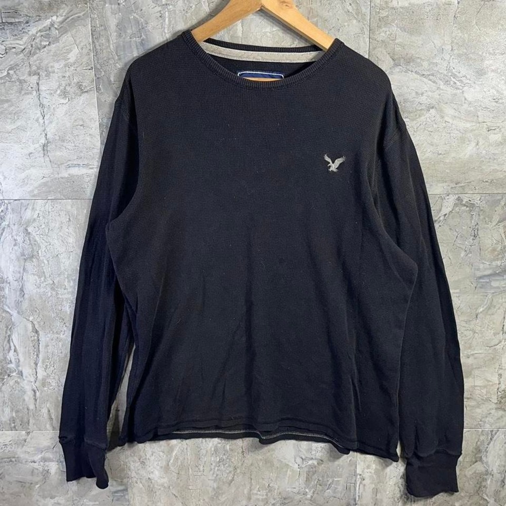American Eagle Outfitters Black Vintage Fit Shirt Mens XL